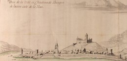 Bingen unmittelbar vor der Zerstörung von 1689