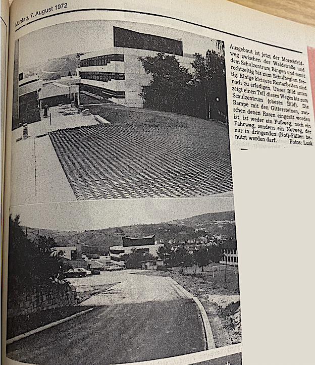 Vor 50 Jahren - Bingen ist stolz auf das neue Schulzentrum