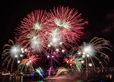 Rhein in Flammen Feuerwerk