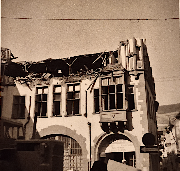 Das alte Rathaus wird abgerissen