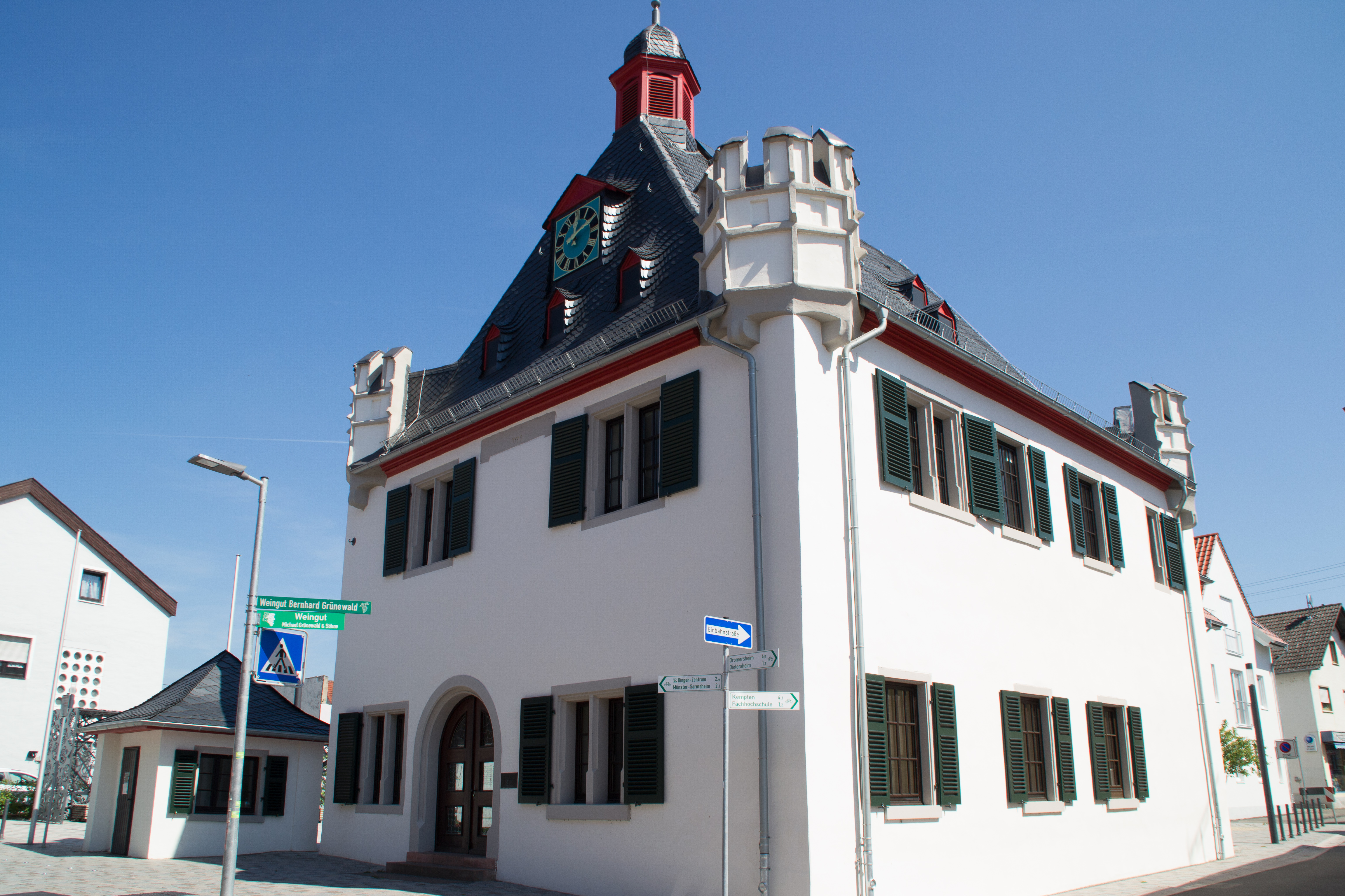 Altes Rathaus, Büdesheim (Restaurierung/Einweihung 2017).  