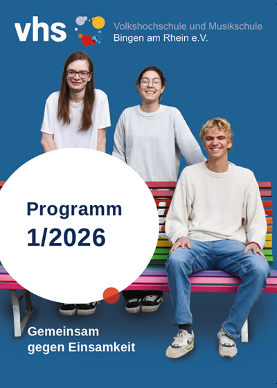 Titelblatt des neuen vhs-Programms