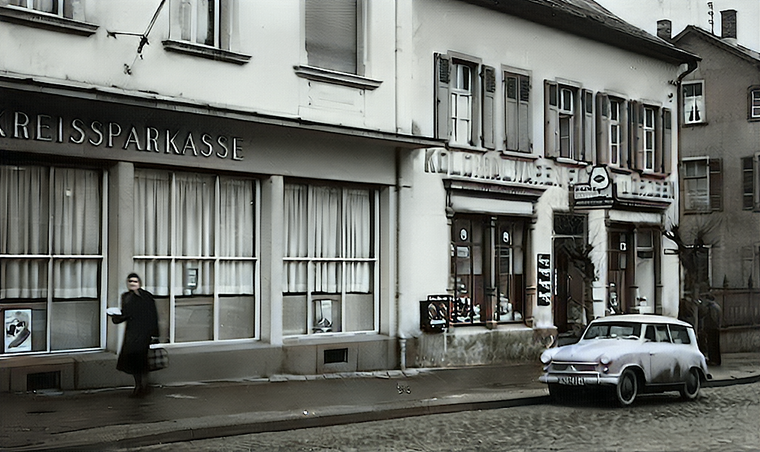 Koblenzer Straße 23, im Oktober 1951.