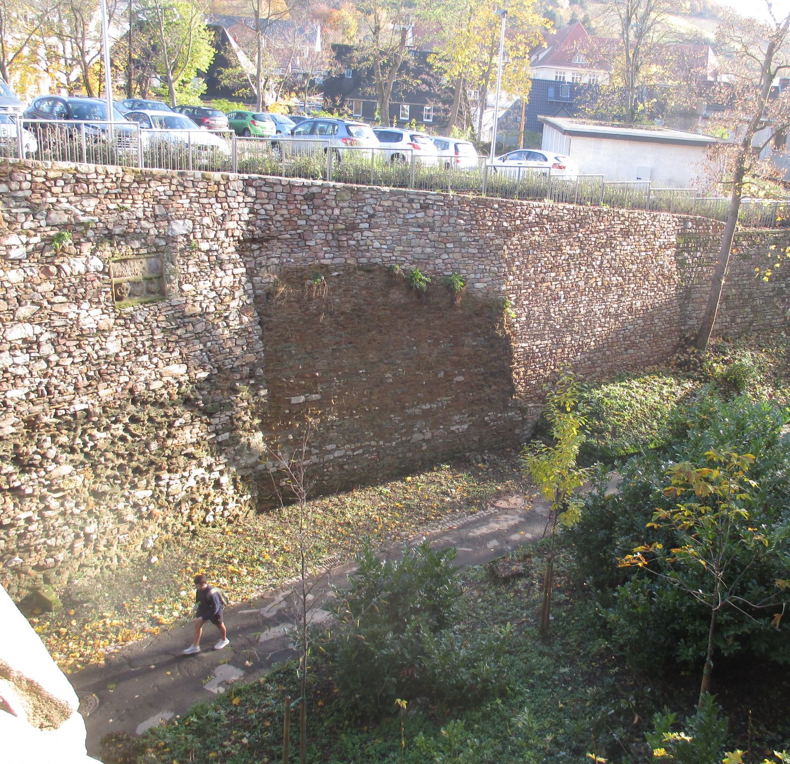 Instandsetzung der Mauern am Burgberg