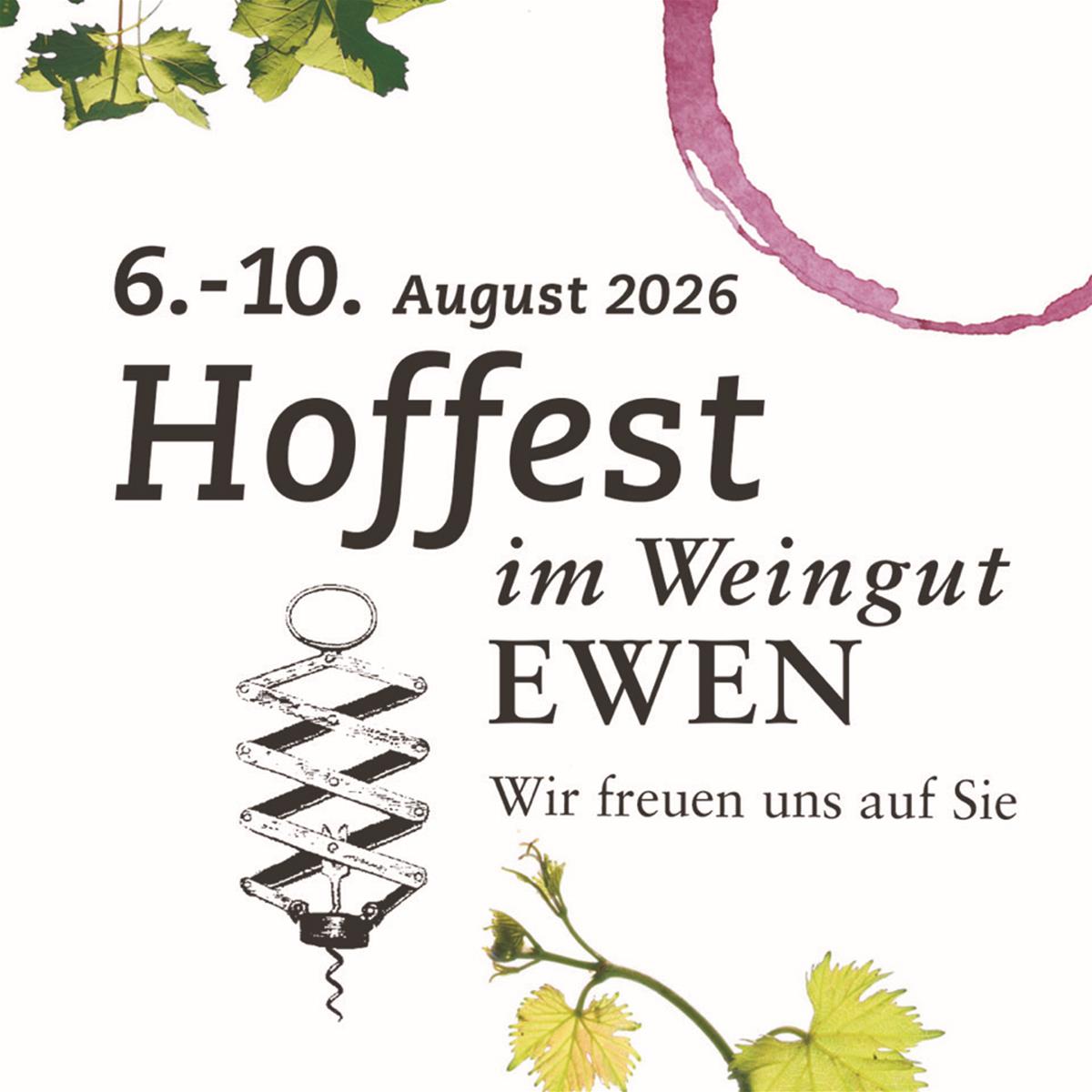 Hoffest im Weingut Ewen