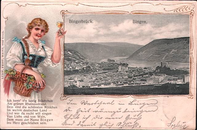 Eine alte Postkarte