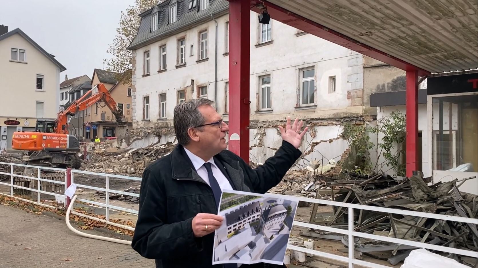 „Ich freue mich, dass die Umgestaltung des Fruchtmarktes am Stadteingang West nun begonnen hat!“