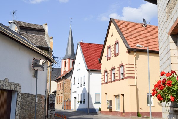 Blick in die Rheinhessenstraße.
