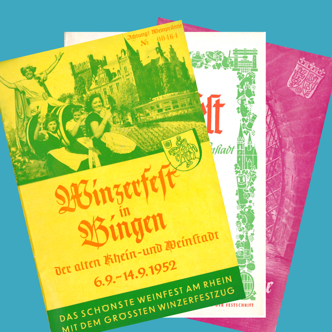 Winzerfest-Hefte der 1950er Jahre