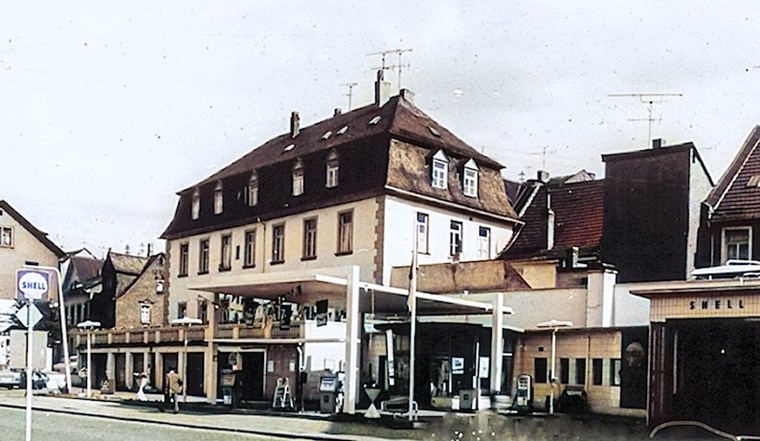 Das Harling-Haus-Areal um 1965