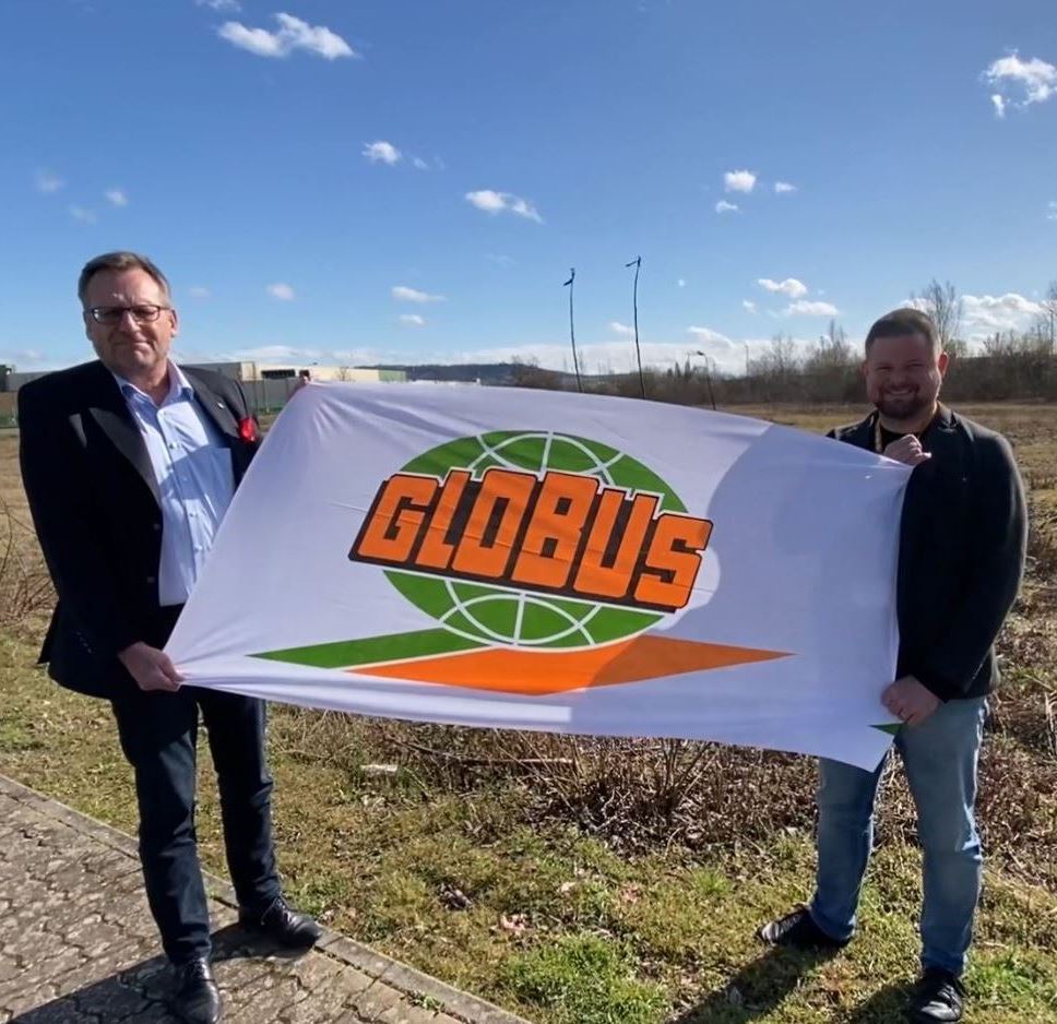 „Die Erweiterung des Globus-Logistikzentrums bedeutet rund 200 weitere Arbeitsplätze für Bingen!“