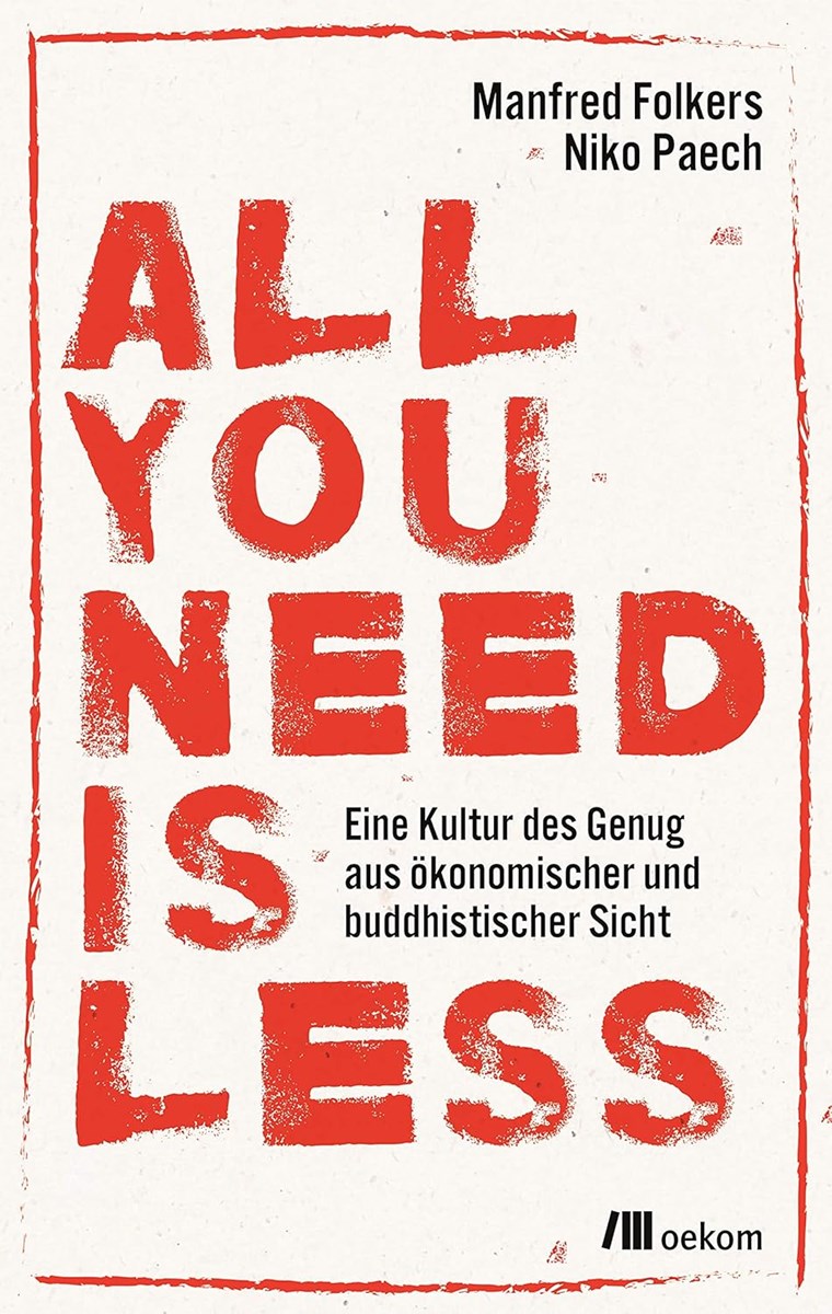 Buchcover "All you need is less"