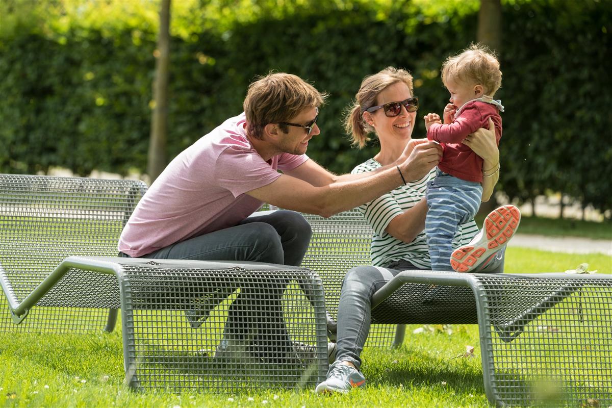 Familie im Park am Mäuseturm 2018  |  Quelle: Dominik Ketz