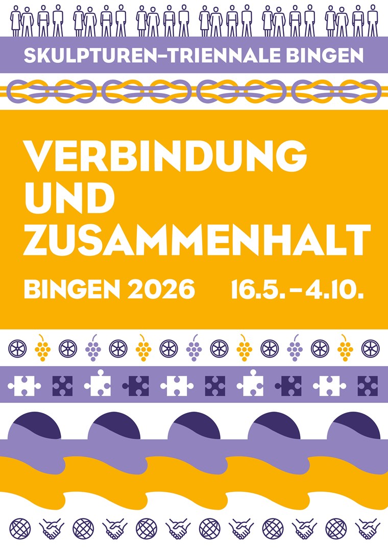 Plakat der Skulpturen-Triennale 2026