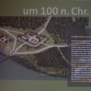 Das Römerkastell um 100.n.Chr  |  Quelle: Stadt Bingen/Team Museum