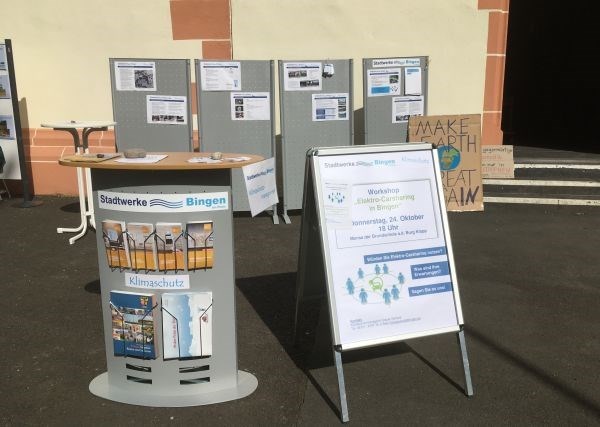 Aussteller beim Solarenergie-Informationstag