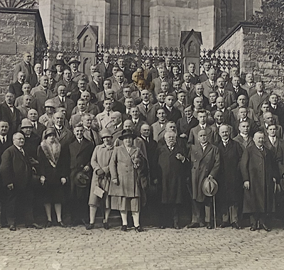 Mitarbeiter des Binger Landratsamtes 1936