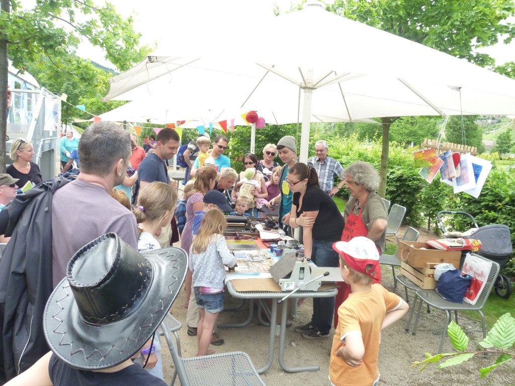 Kunst und Kultur im Park  |  Quelle: Stadt Bingen