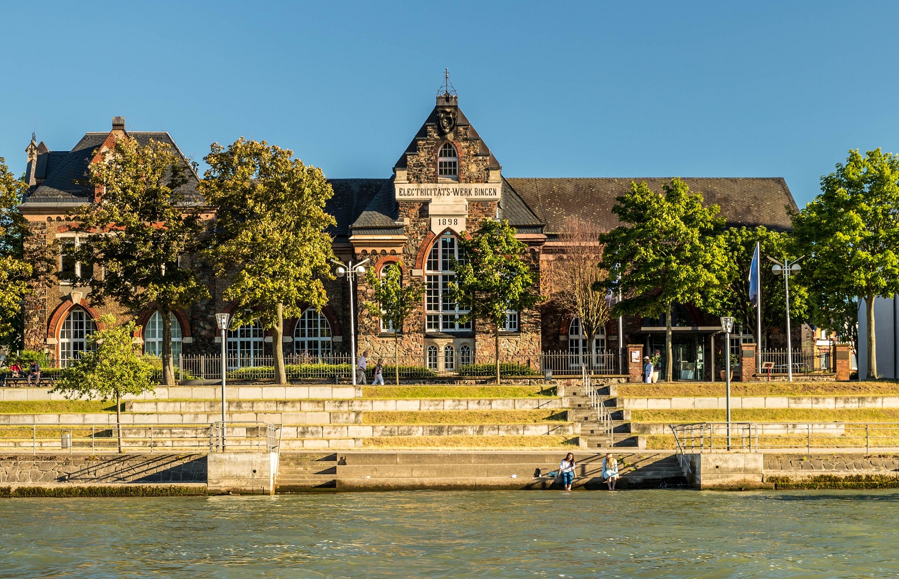 Das Museum am Strom.