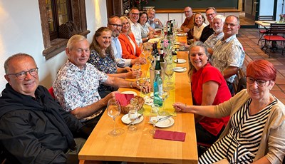 Treffen der Vertreterinnen und Vertreter von fünf BUGA- und IGA-Fördervereinen im Mittelrheintal.