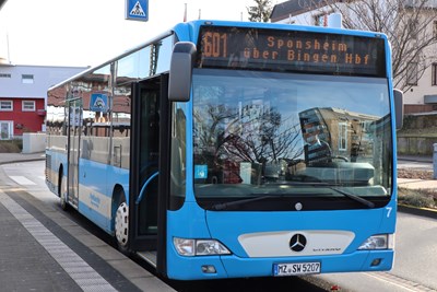 Ein Binger Stadtbus. Ein Binger Stadtbus.