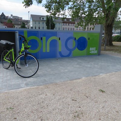 Bike & Ride-Box  |  Quelle: Stadt Bingen