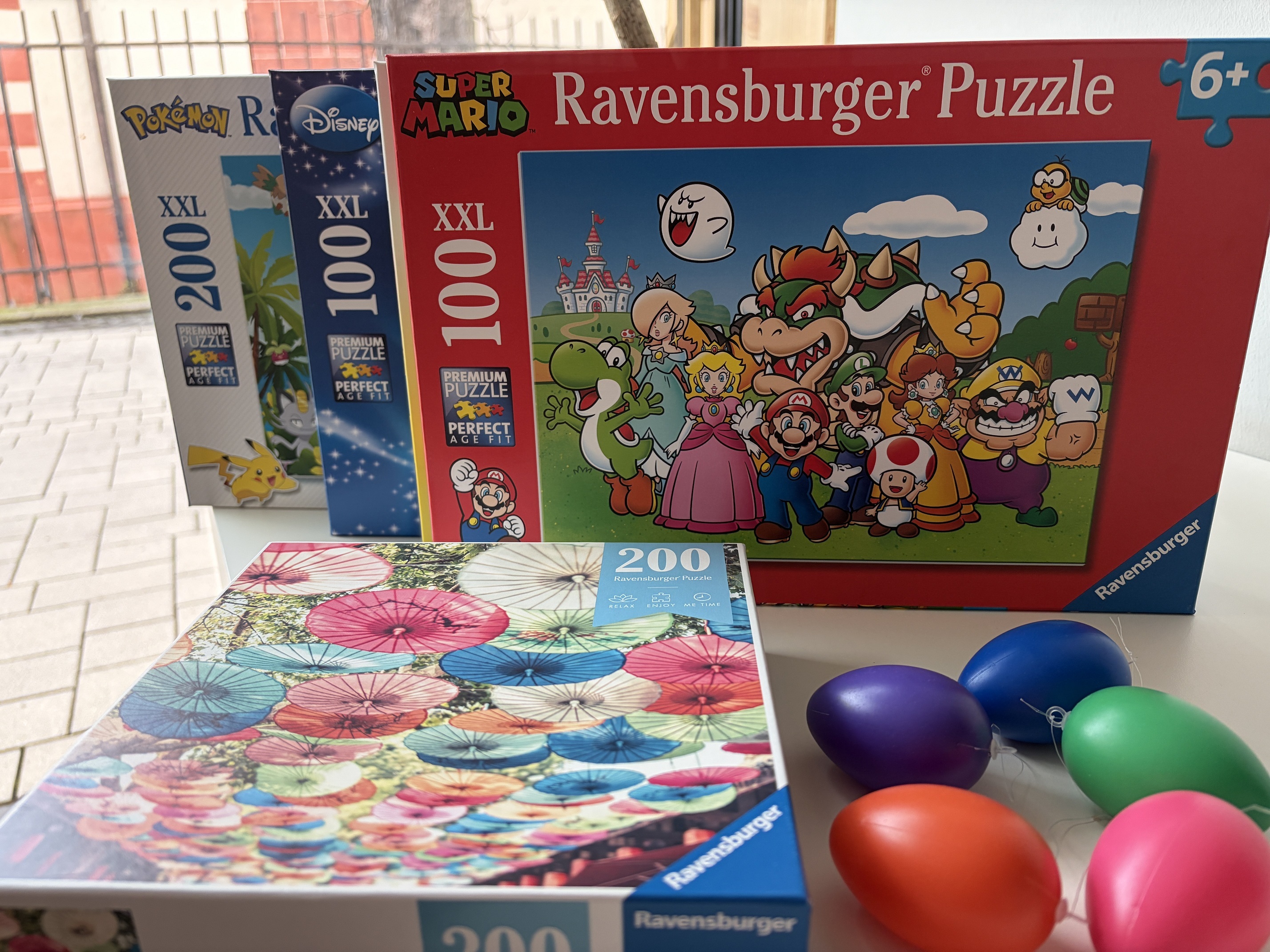 Bei der Ostereisuche in Bingen gibt es bei sechs der Eier ein tolles Familienpuzzle zu gewinnen.