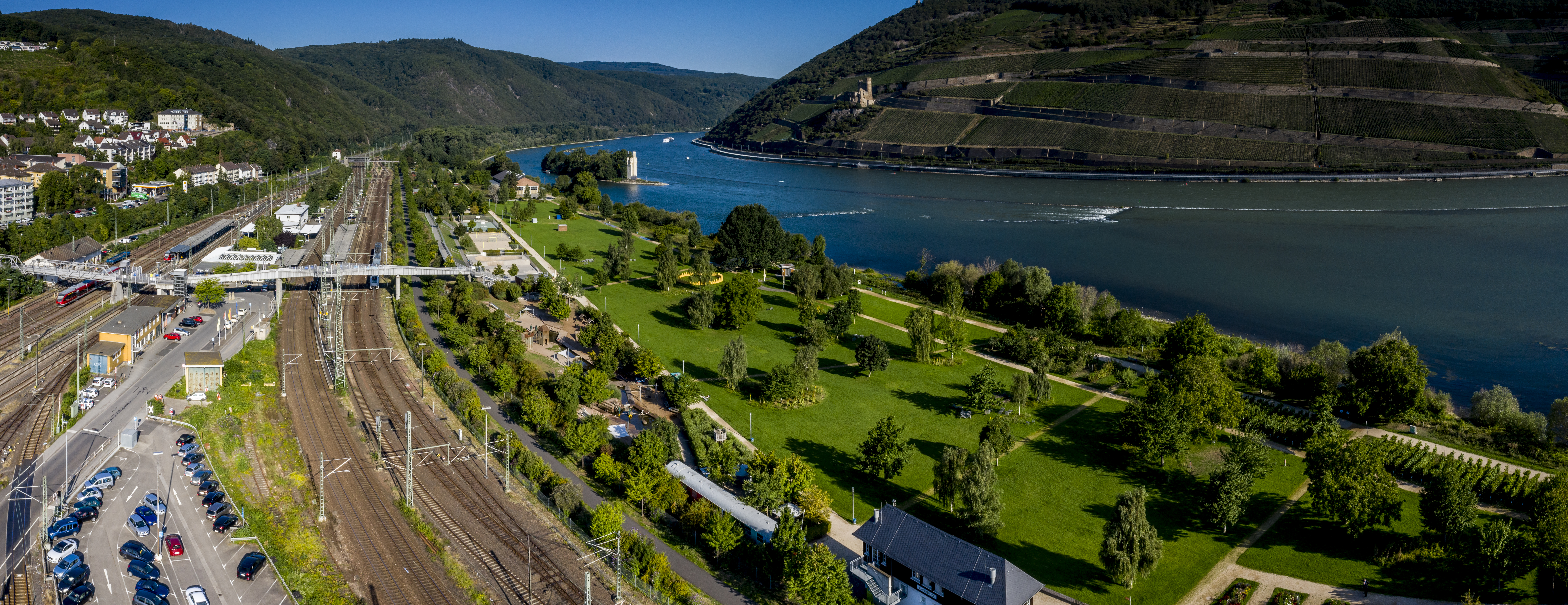 Hauptbahnhof Bingen Foto Torsten Silz