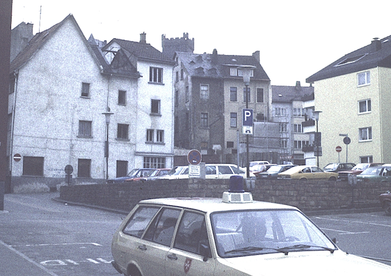 Ein weiteres Fotro des Carl-Purricelli-Platzes, das zwischen 1989 und 1999 entstanden ist.