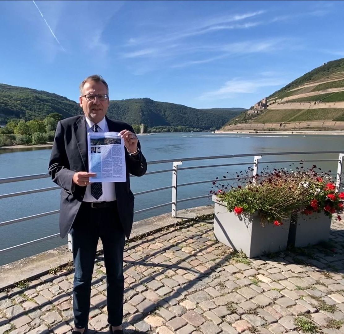 „Ich begrüße alle Neubürgerinnen und Neubürger aufs Herzlichste in unserer Stadt Bingen am Rhein!“