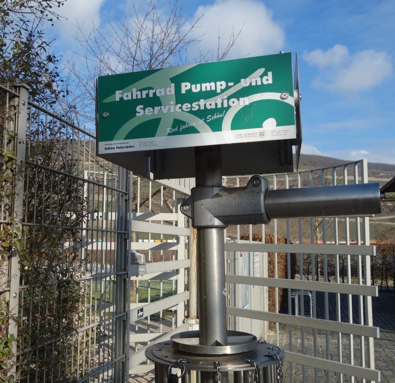 Service Station für Fahrradfahrer