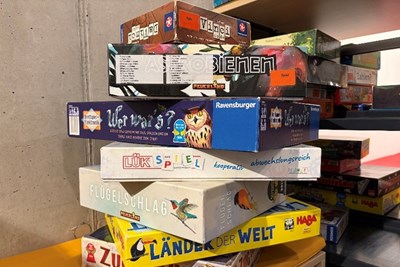 Der nächste Spieletreff findet am 18. Juli 2026 in der Bücherei³ statt. Der nächste Spieletreff findet am 18. Juli 2026 in der Bücherei³ statt.