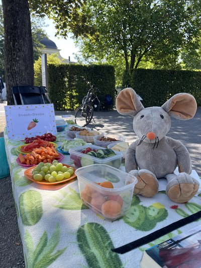 Geschichten und Leckereien unter freiem Himmel - Vorlesepicknick vor dem Museum am Strom