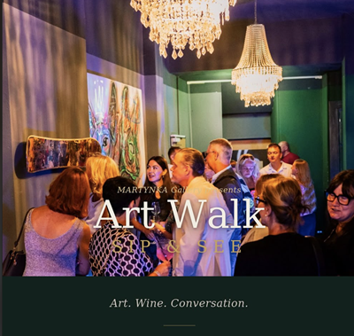 ART WALK – SIP & SEE