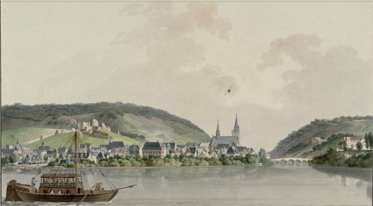 Zeichnung von Lorenz Janscha, 1798