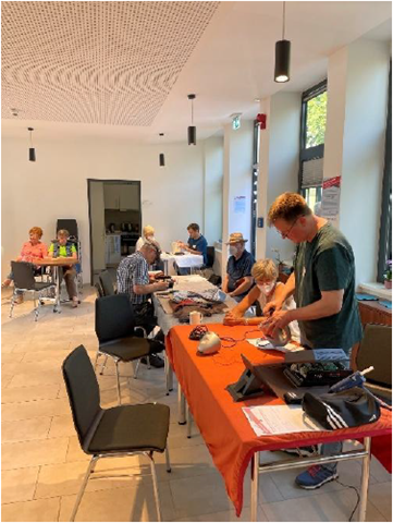 Anschaffung der Repair-Café-Grundausstattung durch den Stadtteilverein