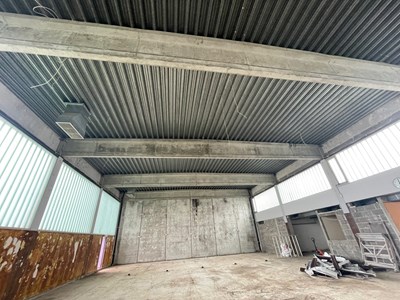 Blicke in die Halle.