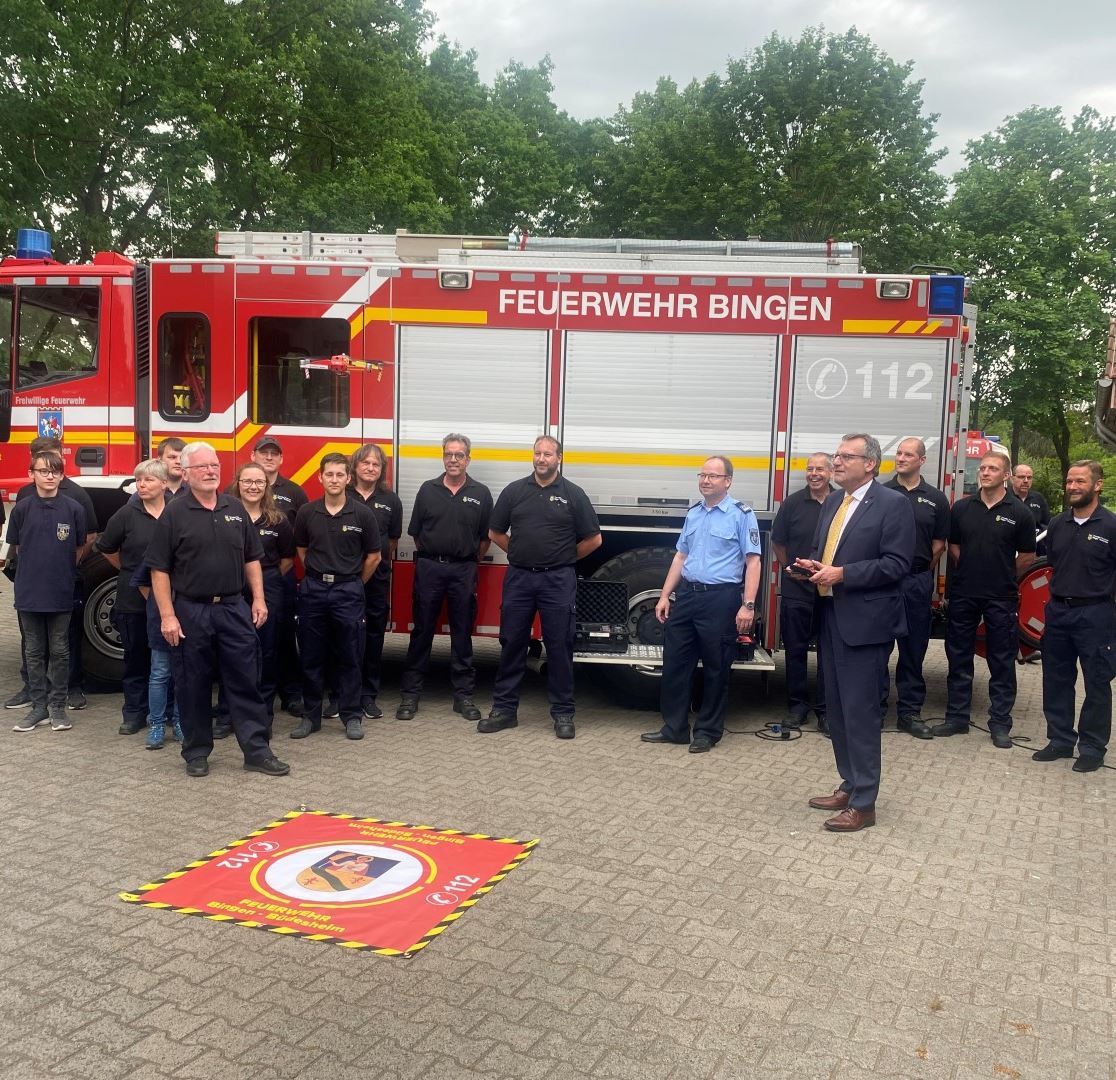 Bei der Binger Feuerwehr kommt modernste Technik zum Einsatz